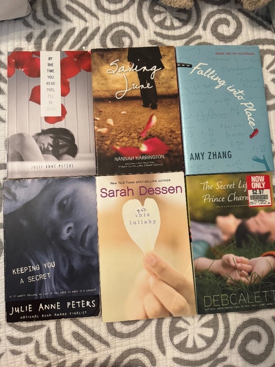 Other - Set of 6 Young Adult Fiction Books - Good Condition
